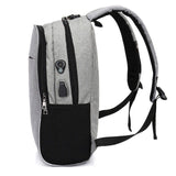 Unisex College Computer Backpack Oxford Zipper Waterproof Polyester Mochila Antirrobo for School Travel