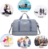 Large Capacity Travel Duffle Cute Weekender Bags for Women with Shoe Compartment Waterproof Carry on Gym Suitcase Organizer BAG